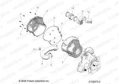 BODY | BODY, CLUTCH COVER - A20SVA85A3 (C102073-2)