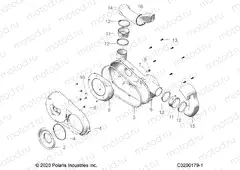 BODY | BODY, CLUTCH COVER - A23SEA57F1/T57C1/C2/F1 (C0200179-1)
