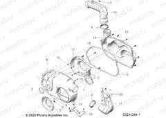 BODY | BODY, CLUTCH COVER - A23SHE57AL/AS (C0211241-1)