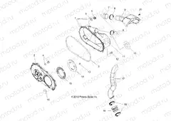 BODY | BODY, CLUTCH COVER and DUCTING - A15S6A76FA (49ATVCLUTCHCVR136X6)