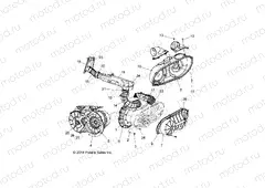 BODY | BODY, CLUTCH COVER and DUCTING - R16RVAD1A1 (49RGRCLUTCHCVR151KDSL)