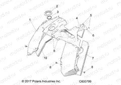 BODY | BODY, CONSOLE - S20DDL8PS ALL OPTIONS (C600799)