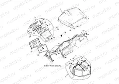 BODY | BODY, DASH AND GLOVEBOX - Z15VDE99FV (49RGRDASH151KEU)