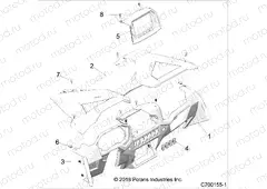 BODY | BODY, DASH AND GLOVEBOX - Z20P4L92AG/AP/BG/BP/LG/G92AG/AP/LG (C700155-1)