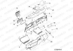 BODY | BODY, DASH - D20BBPD4B4/APD4B4 (C700418-9)