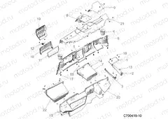BODY | BODY, DASH - D20BEP99A4/B4/GP99A4 (C700418-10)