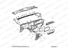 BODY | BODY, DASH - G20GXJ99AP/AG (C700794-1)