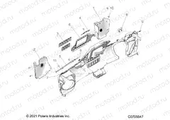 BODY | BODY, DASH LOWER - Z23RAB92A/92B (C0705547)