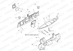 BODY | BODY, DASH - R15RUA87/E87/YAA/ZAC ALL OPTIONS (49RGRDASH14CREW)
