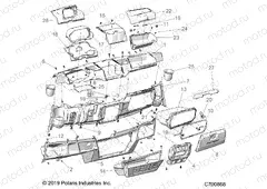 BODY | BODY, DASH - R20RRE99F1/F9/FK/S99C1/C9/CK/S99F1/F9/FK/P99CF/FF (C700868)