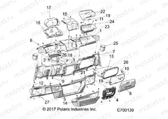 BODY | BODY, DASH - R20RRU99A9/AA/AF/AP/AX (C700139)
