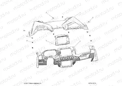 BODY | BODY, DASH, RIDE COMMAND - Z22N4K99AK/AR/BK/BR (C700248-1)