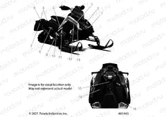 BODY | BODY, DECAL, BLACK SIDE PANEL - S22TDL8RS/8RE (601652)