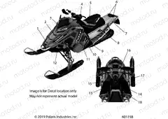 BODY | BODY, DECAL, BLK SIDE PANEL W/BLACK, TITANIUM ACCENT - S20EDP6PS/6PEM (C601158)