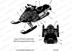 BODY | BODY, DECAL, WHITE SIDE PANEL OPTION - S20EDE8PS (601360)