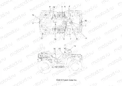 BODY | BODY, DECALS - A11DX55FL (49ATVDECAL11SPTRGEPS550I)