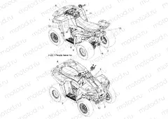 BODY | BODY, DECALS - A13EA32AA (49ATVDECAL12BOSS)