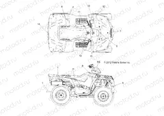 BODY | BODY, DECALS - A13MH46AF/AX/MS46AX (49ATVDECAL13SP400)