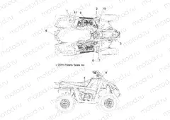BODY | BODY, DECALS - A13NA32FA (49ATVDECAL12TBI)
