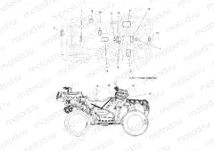 BODY | BODY, DECALS - A13TN55FA (49ATVDECAL13SPX2550I)
