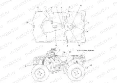 BODY | BODY, DECALS - A13ZN5EAD/K/L/T (49ATVDECAL12SPEPS550)