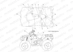 BODY | BODY, DECALS - A13ZN5EFF (49ATVDECAL13SP550F)