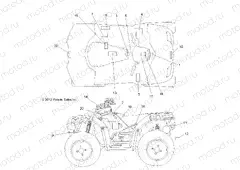 BODY | BODY, DECALS - A13ZN8EAD/K/L/T (49ATVDECAL13SPXP850)