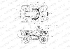 BODY | BODY, DECALS - A15SAA32EH (49ATVDECAL15SPETX)