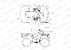 BODY | BODY, DECALS - A15SEB57CA/CJ/SEC57CJ/CA (49ATVDECAL15QUAD)