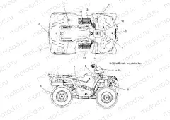 BODY | BODY, DECALS - A15SEE57HJ/HA (49ATVDECAL15570MD)