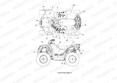 BODY | BODY, DECALS - A15SVE95AW (49ATVDECAL15SCRM1)