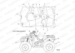 BODY | BODY, DECALS - A15SXE95AC/AK/AW/L95AM (100020)