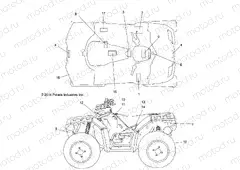 BODY | BODY, DECALS - A15SXE95HK (49ATVDECAL151MD)