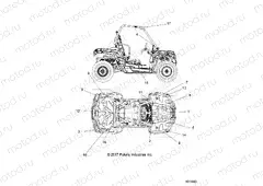 BODY | BODY, DECALS - A20HAB15A2 (101443)