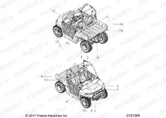 BODY | BODY, DECALS - A20HZB15A1/A2/B1/B2 (C101389)