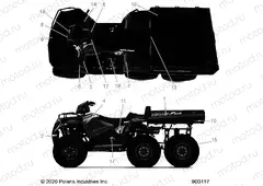 BODY | BODY, DECALS - A20S6E57A1/3A1 (900117)
