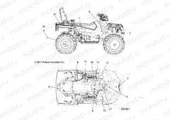 BODY | BODY, DECALS - A20SDA57A5/L4/E57A4/LE