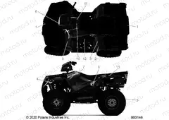 BODY | BODY, DECALS - A20SEA57L6/L7 (900146-01)