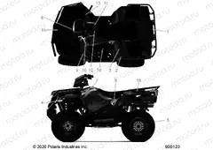 BODY | BODY, DECALS - A20SEG50A1/A5/CA1/CA5 (900123-01)
