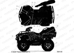 BODY | BODY, DECALS - A20SHD57A9 (900126-01)