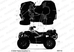 BODY | BODY, DECALS - A20SLZ95AE (900132-01)