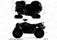 BODY | BODY, DECALS - A20SVE95KR (900153-01)