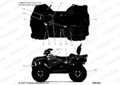 BODY | BODY, DECALS - A22SJE57AX/BX (900292-01)