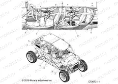 BODY | BODY, DECALS COMMON - Z20P4E92AC/BC/F92AC (C700731-1)