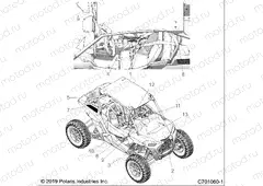BODY | BODY, DECALS COMMON - Z20PAE92AC/BC/F92AC/LC (C701060-1)