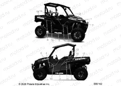 BODY | BODY, DECALS - G20GAJ99AS/BS (900162-01)