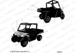 BODY | BODY, DECALS, GRAPHICS - R23MAE57DX (900357)