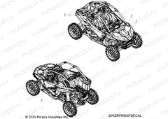 BODY | BODY, DECALS, GRAPHICS - Z20RAC92BE/AE (20RZRPROXPDECAL)