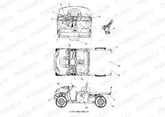 BODY | BODY, DECALS - L14U2AAEFA/VEFA/PEFA (49GEMDECAL14EM)