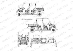 BODY | BODY, DECALS - R13WH90DG (49RGRDECAL12DCREW)